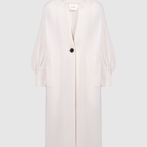 White cashmere cardigan LISA YANG