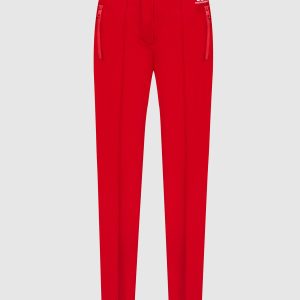 Red sweatpants with logo print Dolce&Gabbana