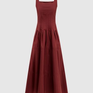 Terracotta dress FELTRE Max Mara