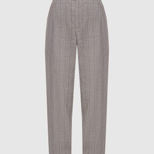 Striped linen and wool trousers Brunello Cucinelli