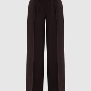 Brown wool pants Tom Ford