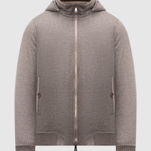 Gray wool and cashmere jacket Cashmere&Whiskey