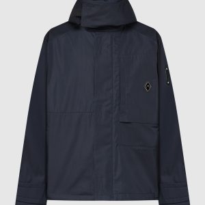 Blue windbreaker with logo A Cold Wall