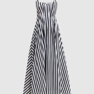 White striped dress FILMATO Max Mara Sportmax