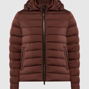 EURICO burgundy down jacket MooRER