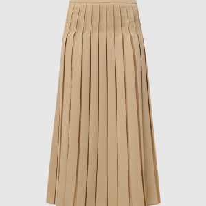 Beige pleated skirt LUISA Max Mara