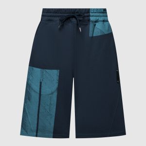 Blue shorts with a branded print A Cold Wall