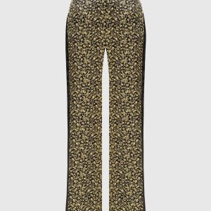 Black silk trousers Victoria by Victoria Beckham