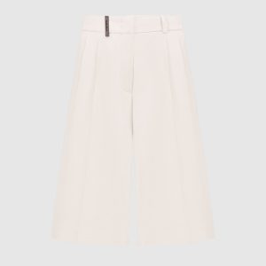 Beige Bermuda shorts Peserico