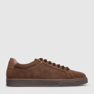 Brown suede sneakers Doucal's