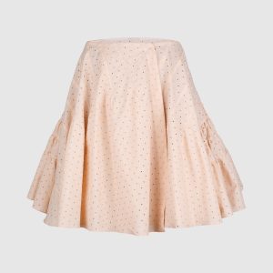 Peach skirt Alaia