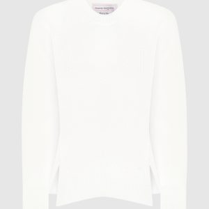 White wool and cashmere sweater Alexander McQueen