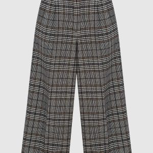 Checked wool culottes Fabiana Filippi