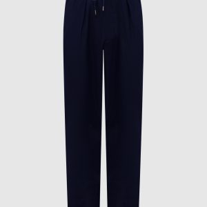 Blue pants with wool Woolrich
