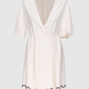 Powder silk dress Vionnet