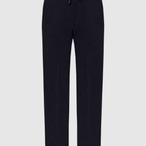 Blue pants made of wool Enrico Mandelli