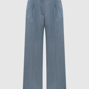 Blue corduroy pants Peserico
