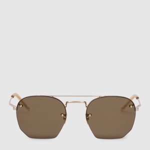 Gold sunglasses Saint Laurent