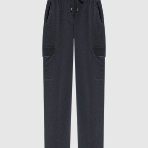 Gray cargo pants Peserico