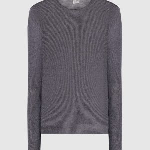 Silver jumper with lurex Toteme