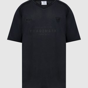 Black T-shirt with Trademark print Vetements