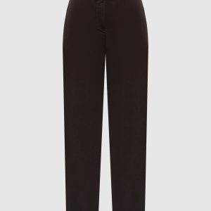 Khaki pants with lapels Peserico