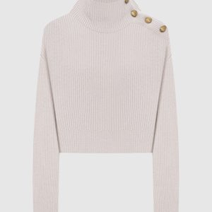 Gray wool, cashmere and silk sweater Brunello Cucinelli