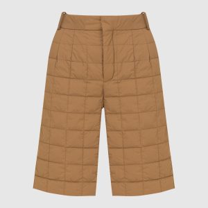 Quilted down bermuda shorts Moncler
