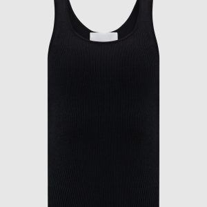 Black ribbed top 3.1 Phillip Lim