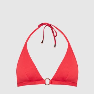 Red top from PLUMETIS swimsuit Vilebrequin