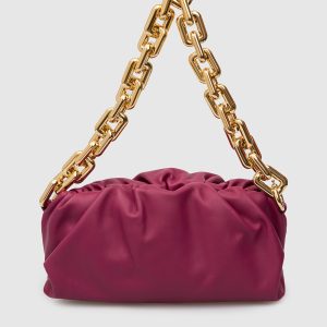 Leather bag with chain Bottega Veneta