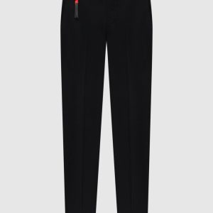 Black wool and cashmere pants Marco Pescarolo