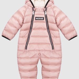 Children's pink down jumpsuit BAMBI Mackage