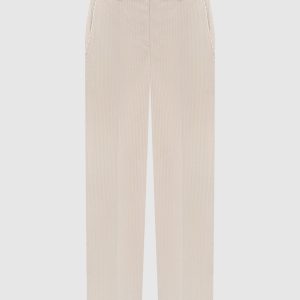 Beige corduroy pants Brunello Cucinelli