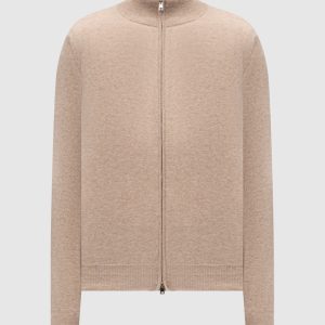 Beige cashmere cardigan Cashmere&Whiskey
