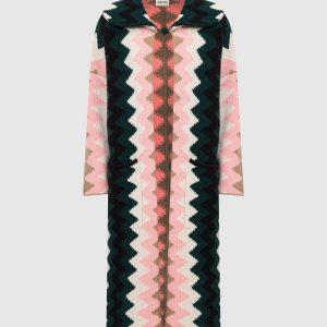 Patterned cashmere Fiona cardigan Khaite