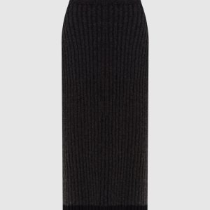 Damaris slit skirt The Row