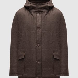 Brown wool and cashmere jacket Cashmere&Whiskey