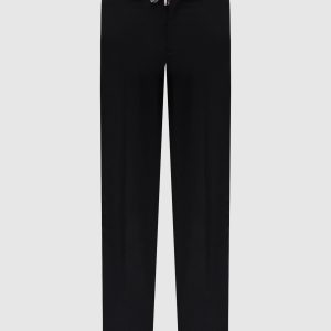 Black wool and cashmere pants Marco Pescarolo