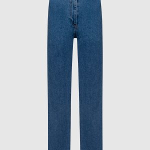 Blue jeans with logo patch Magda Butrym