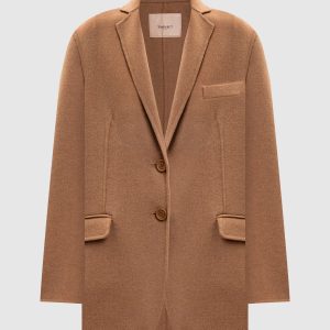 Brown jacket with wool Twinset