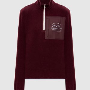 Burgundy cashmere jumper Brunello Cucinelli