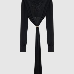 Black top of asymmetric cut Philosophy di Lorenzo Serafini