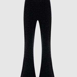 Gray Gregori flared cashmere trousers The Row