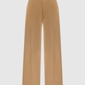 Brown insulated track pants Ami Paris