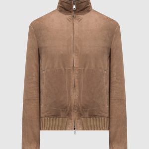 Brown suede jacket Cashmere&Whiskey