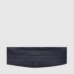 Blue camberband with silk Brunello Cucinelli