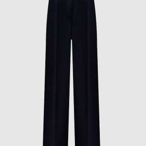 Blue wool pants with monil chain Brunello Cucinelli