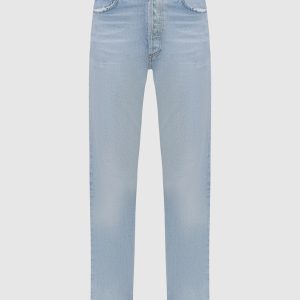 90'S blue jeans with a distressed effect AGOLDE