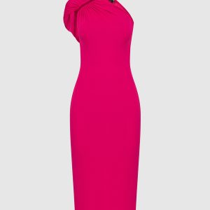 One shoulder midi dress Tom Ford